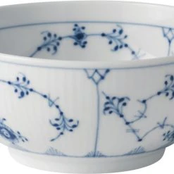 Royal Copenhagen Musselmalet Riflet 15 Cm. Skål