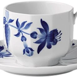 Royal Copenhagen Blomst 22 Cl. Kop Med Underkop - Fuchsia