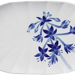 Royal Copenhagen Blomst Ovalt 24 Cm. Fad - Hosta