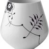 Royal Copenhagen Sort Mega Riflet 20,5 Cm. Vase