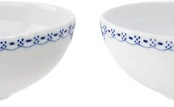 Royal Copenhagen Prinsesse Oval Skål 37 Cl 2 Stk.