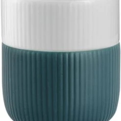 Royal Copenhagen Riflet Contrast Krus - Petroleum