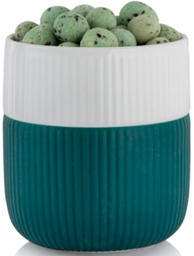 Royal Copenhagen Riflet Contrast Krus - Petroleum - Billede 2