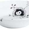 Royal Copenhagen Sort Mega Riflet 24 Cm. Dyb Tallerken