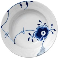 Royal Copenhagen Blå Mega 17 Cm. Dyb Tallerken