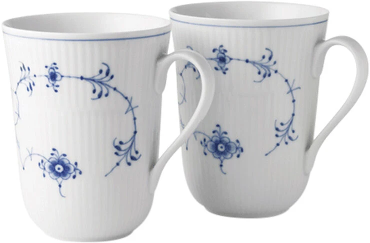 Royal Copenhagen Musselmalet Riflet 33 Cl. Krus