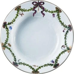 Royal Copenhagen Stjerne Riflet Jul 24 Cm. Dyb Tallerken