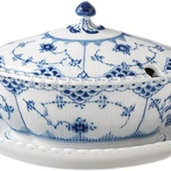 Royal Copenhagen MUSSELMALET HELBLONDE SOVSESKÅL M. LÅG 40 CL