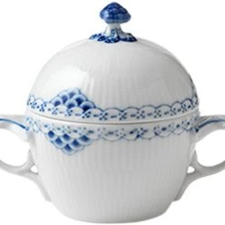 Royal Copenhagen Prinsesse Sukkerskål Med Låg