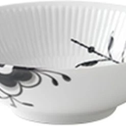 Royal Copenhagen Sort Mega Riflet 35 Cl. Portionsskål