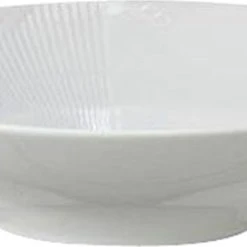 Royal Copenhagen Hvid Elements 25 Cm. Dyb Tallerken