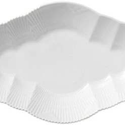 Royal Copenhagen Hvid Elements 23 Cm. Fad