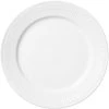 Royal Copenhagen Hvid Riflet 19 Cm. Tallerken