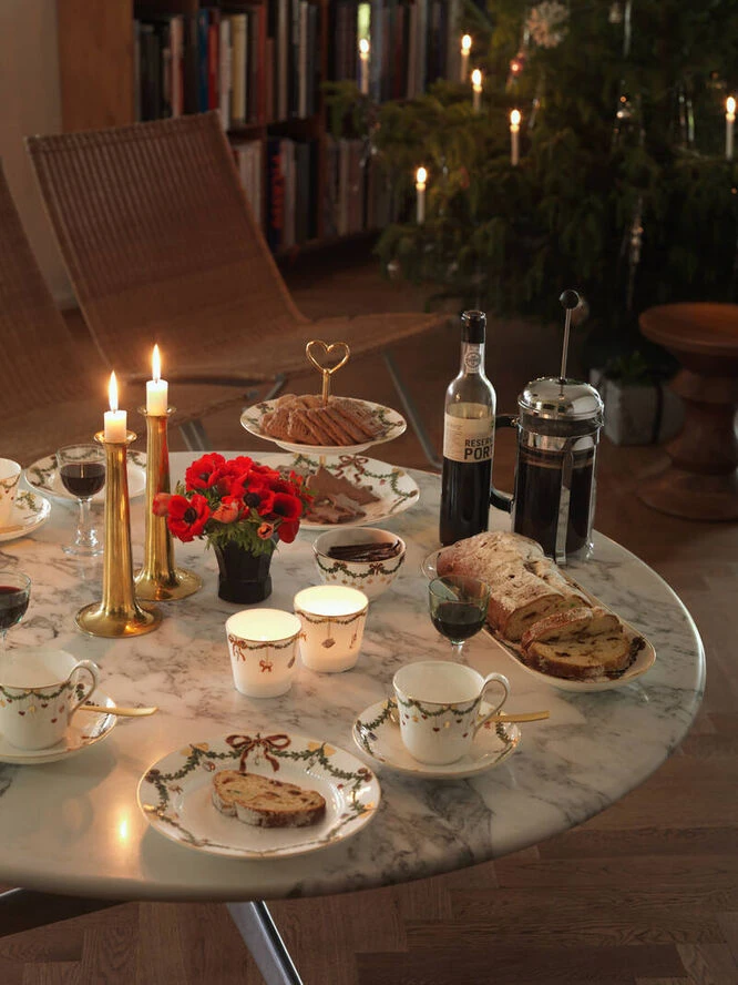 Royal Copenhagen Stjerne Riflet Jul 19 Cm. Tallerken - Billede 2