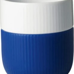 Royal Copenhagen Riflet Contrast Krus - Megablå