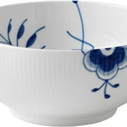 Royal Copenhagen Blå Mega Riflet 140 Cl. Skål