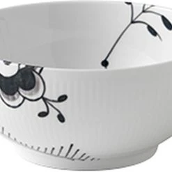 Royal Copenhagen Sort Mega Riflet 110 Cl. Skål