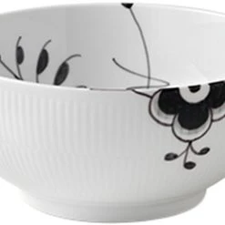 Royal Copenhagen Sort Mega Riflet 180 Cl. Skål