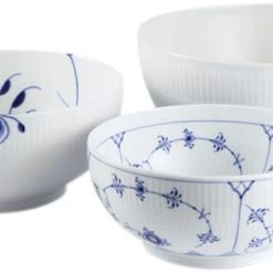 Royal Copenhagen History Mix Skålsæt 3 Stk. 110 Cl., 180 Cl., 320 Cl.