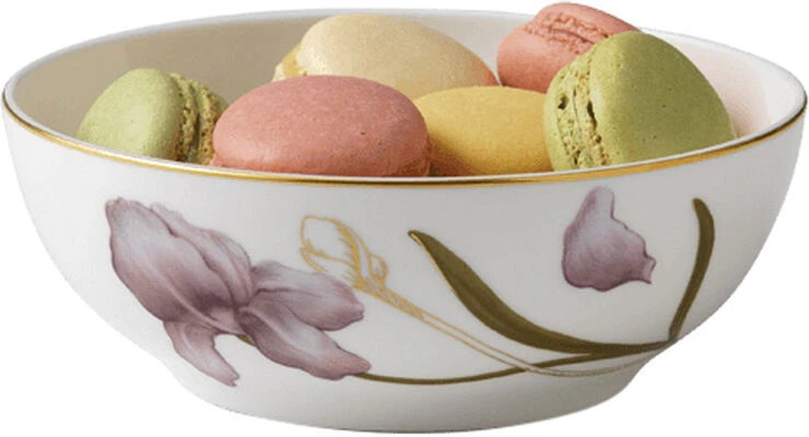 Royal Copenhagen Flora 14 Cm. Skål - Iris - Billede 2