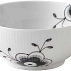 Royal Copenhagen Sort Mega Riflet 73 Cl. Skål