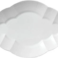 Royal Copenhagen Hvid Elements 38,5 Cm. Fad