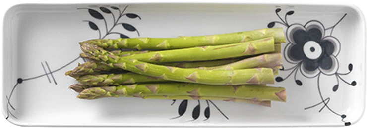 Royal Copenhagen Sort Mega Riflet 36 Cm. Fad - Billede 2