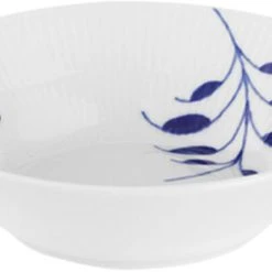 Royal Copenhagen Blå Mega Riflet 17 Cm. Dyb Tallerken