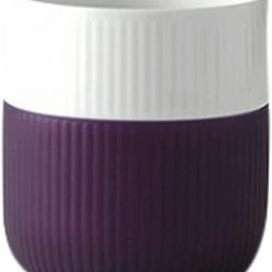 Royal Copenhagen Riflet Contrast Krus - Aubergine