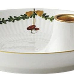 Royal Copenhagen Stjerne Riflet Jul Lysestage