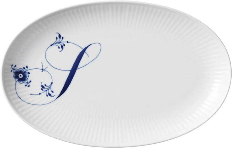 Royal Copenhagen Alfabet Tallerken S