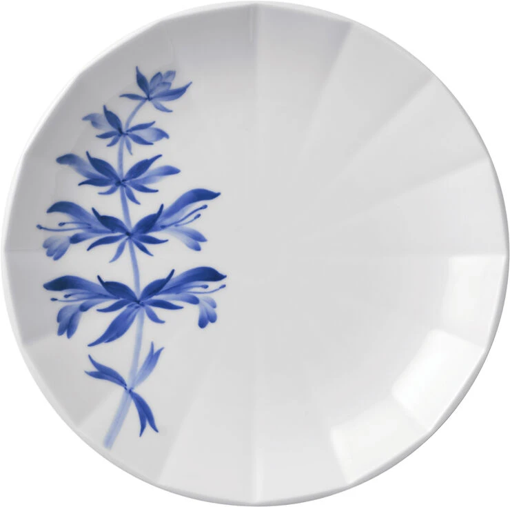 Royal Copenhagen BLOMST TALLERKEN SALVIE 19 CM