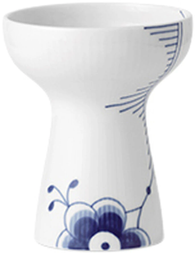 Royal Copenhagen Blå Mega Riflet 15 Cm Vase - Billede 2