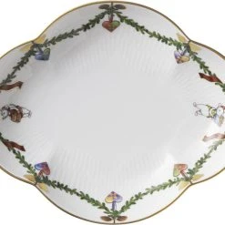Royal Copenhagen Stjerne Riflet Jul Fad 17,5cm