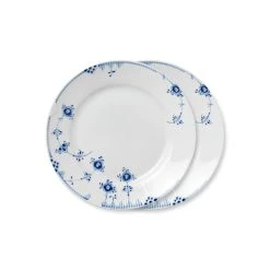 Royal Copenhagen Blå Elements 2-pak Tallerkner 28 Cm
