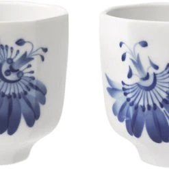 Royal Copenhagen Blomst Multikop Passionsblomst 20 Cl 2 Stk.