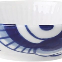 Royal Copenhagen Blå Mega Riflet Skål 9 Cl