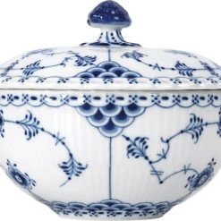 Royal Copenhagen MUSSELMALET HELBLONDE SKÅL MED LÅG 35 CL