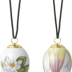 Royal Copenhagen Forårskollektion 2023 æg 2 Stk - Åkande & Åkande Blade