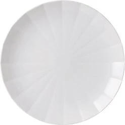 Royal Copenhagen Hvid Facet Tallerken 27 Cm