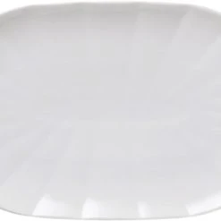 Royal Copenhagen Hvid Facet Ovalt Fad 24 Cm