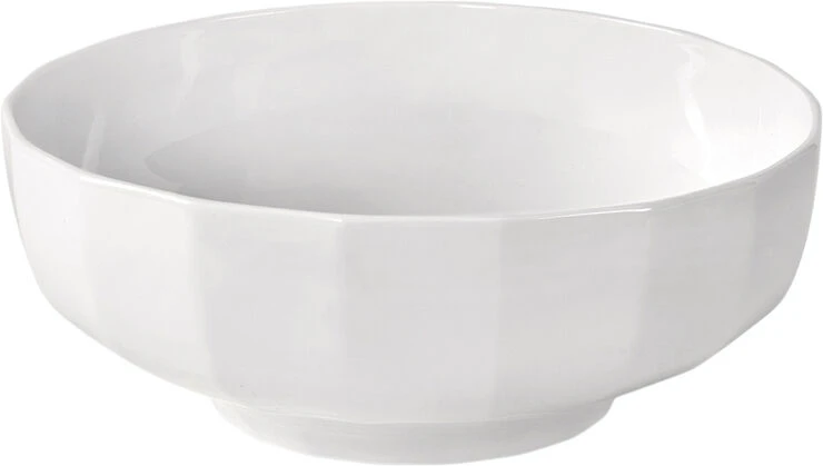 Royal Copenhagen Hvid Facet Skål 22 Cm