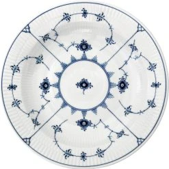 Royal Copenhagen Musselmalet Riflet Dyb Tallerken 27 Cm