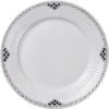 Royal Copenhagen Sort Riflet Blonde Tallerken 22 Cm