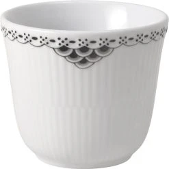 Royal Copenhagen Sort Riflet Blonde Termokop 26 Cl