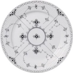 Royal Copenhagen Sort Musselmalet Halvblonde Tallerken 27 Cm